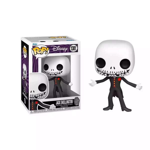 FUNKO POP EL EXTRAÑO MUNDO DE JACK 30TH  JACK SKELLINTON (DISNEY) 1381 - Imagen 2