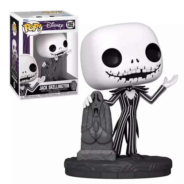 FUNKO POP EL EXTRAÑO MUNDO DE JACK DELUXE JACK CON LAPIDA 1355