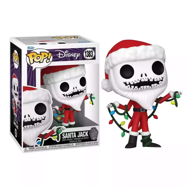 FUNKO POP EL EXTRAÑO MUNDO DE JACK 30TH  SANTA JACK  (DISNEY) 1383