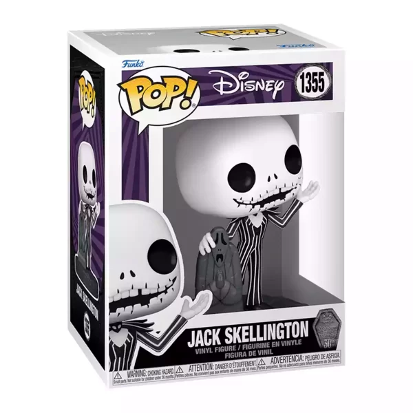 FUNKO POP EL EXTRAÑO MUNDO DE JACK DELUXE JACK CON LAPIDA 1355 - Imagen 2