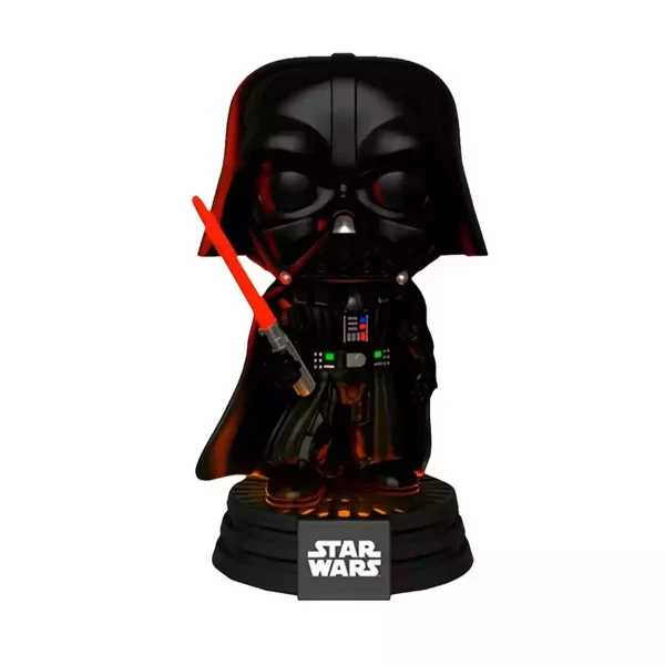 FUNKO POP STAR WARS DARTH VADER LUZ Y SONIDO 343 - Imagen 2