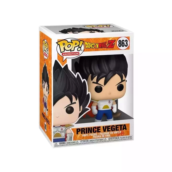 FUNKO POP DRAGON BALL PRINCE VEGETA 863 - Imagen 2